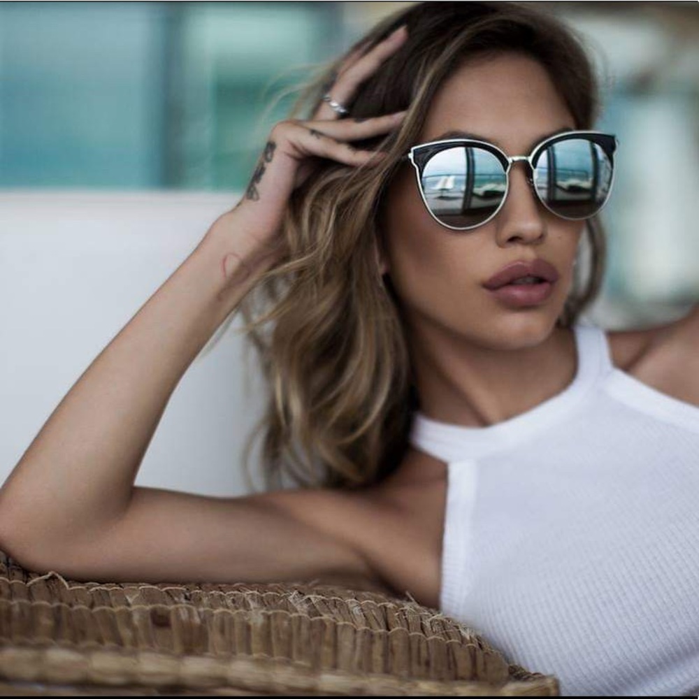 Quay Australia Sunglasses MIA Bella Ball/Slv